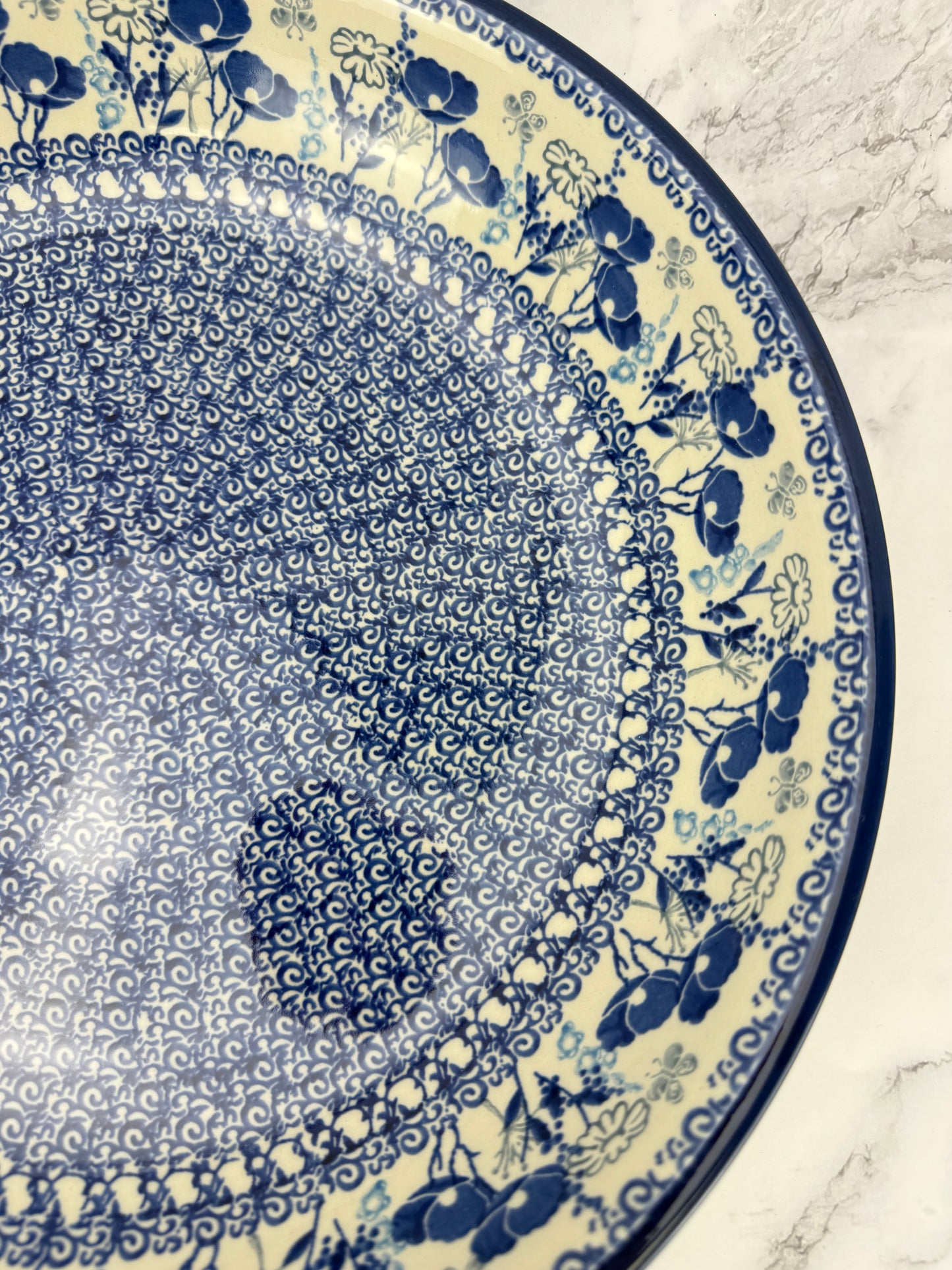 Pasta Server / Wide Shallow Bowl - Shape 115 - Pattern 2902