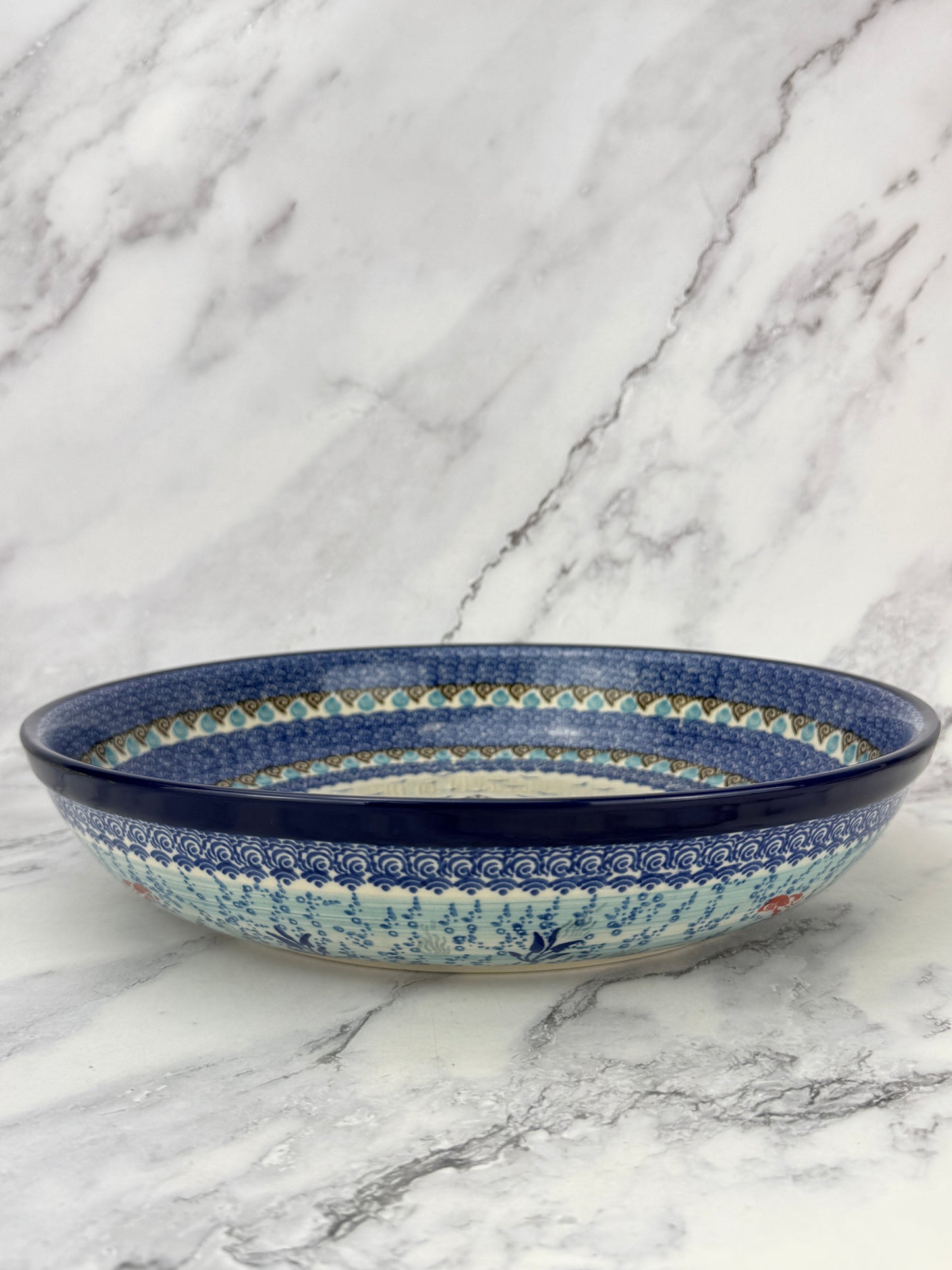 Unikat Pasta Server / Wide Shallow Bowl - Shape 115 - Pattern U5241
