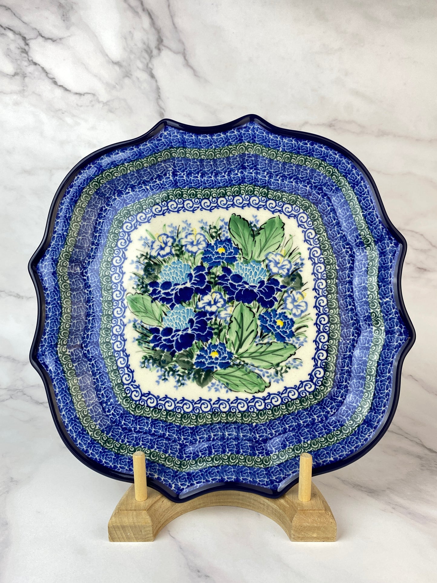 8 Pointed Unikat Platter/ Plate - Shape 507 - Pattern U5138 – Polish ...