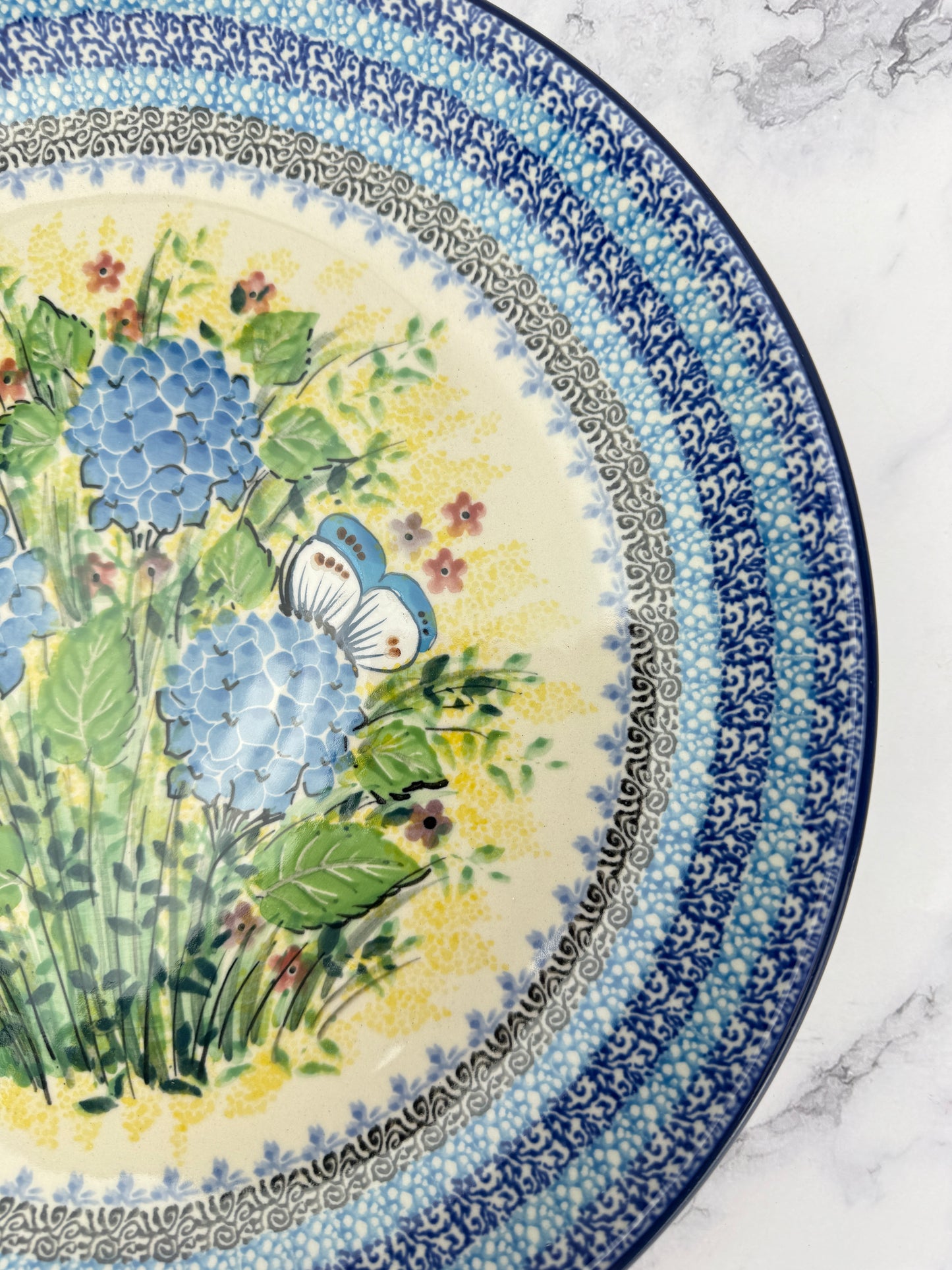 12'' Round Unikat Platter - Shape 256 - Pattern U5048