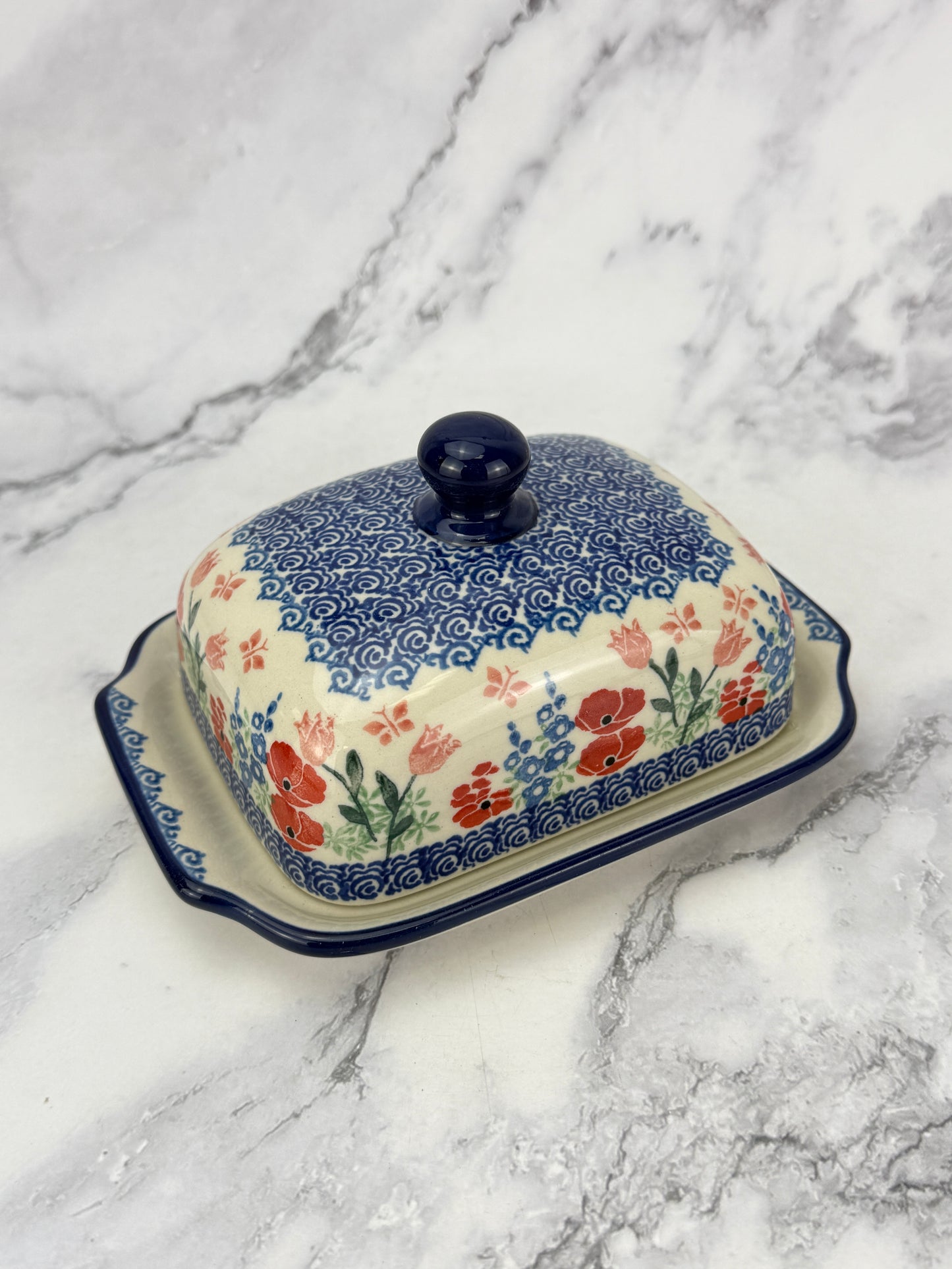 Euro Butter Dish - Shape 295 - Pattern 3220