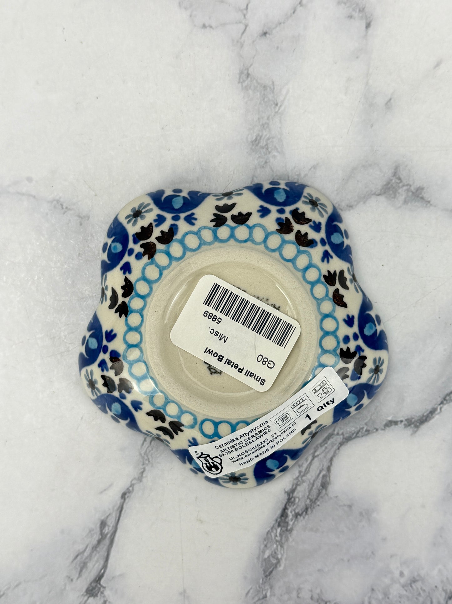 Mini Flower Bowl - Shape G80 - Pattern 1026