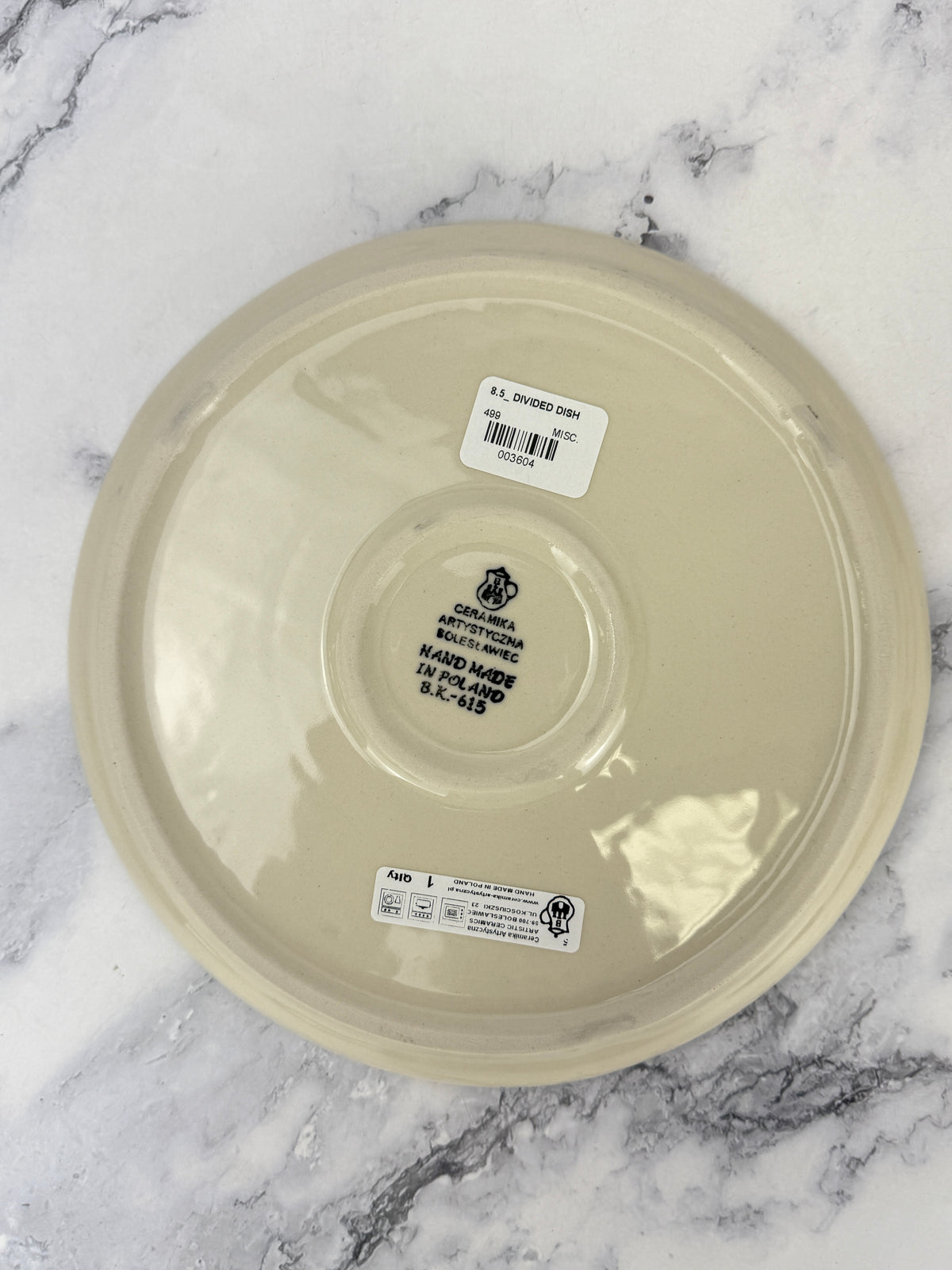 Divided Dish - Shape 499 - Pattern 1432