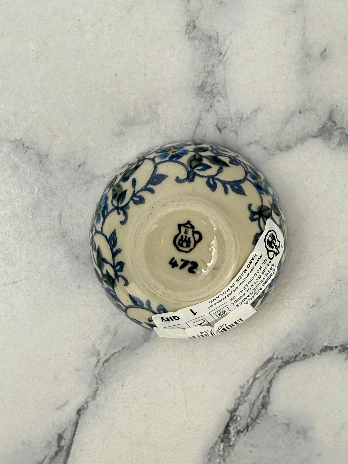 Mini Bowl - Shape D76 - Pattern 2089