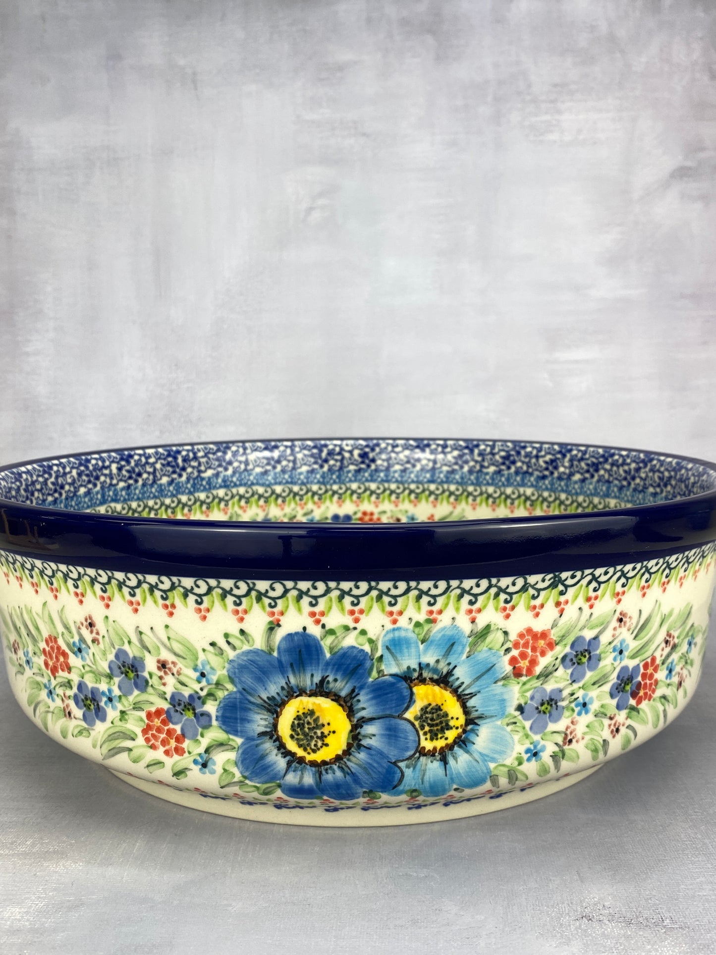 Large Unikat Serving Bowl - Shape 116 - Pattern U5157