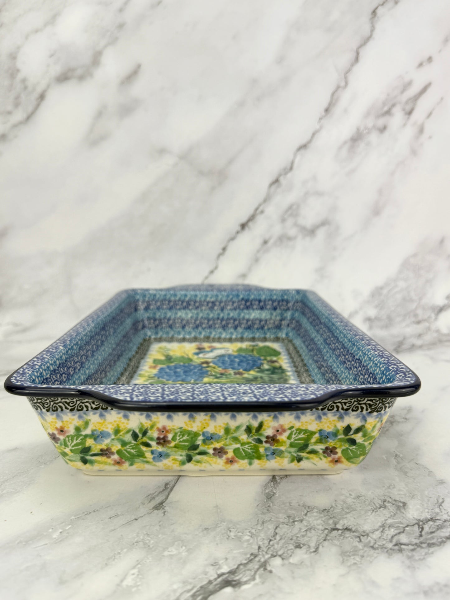 Unikat Rectangular Baker With Handles - Shape A59 - Pattern U5048