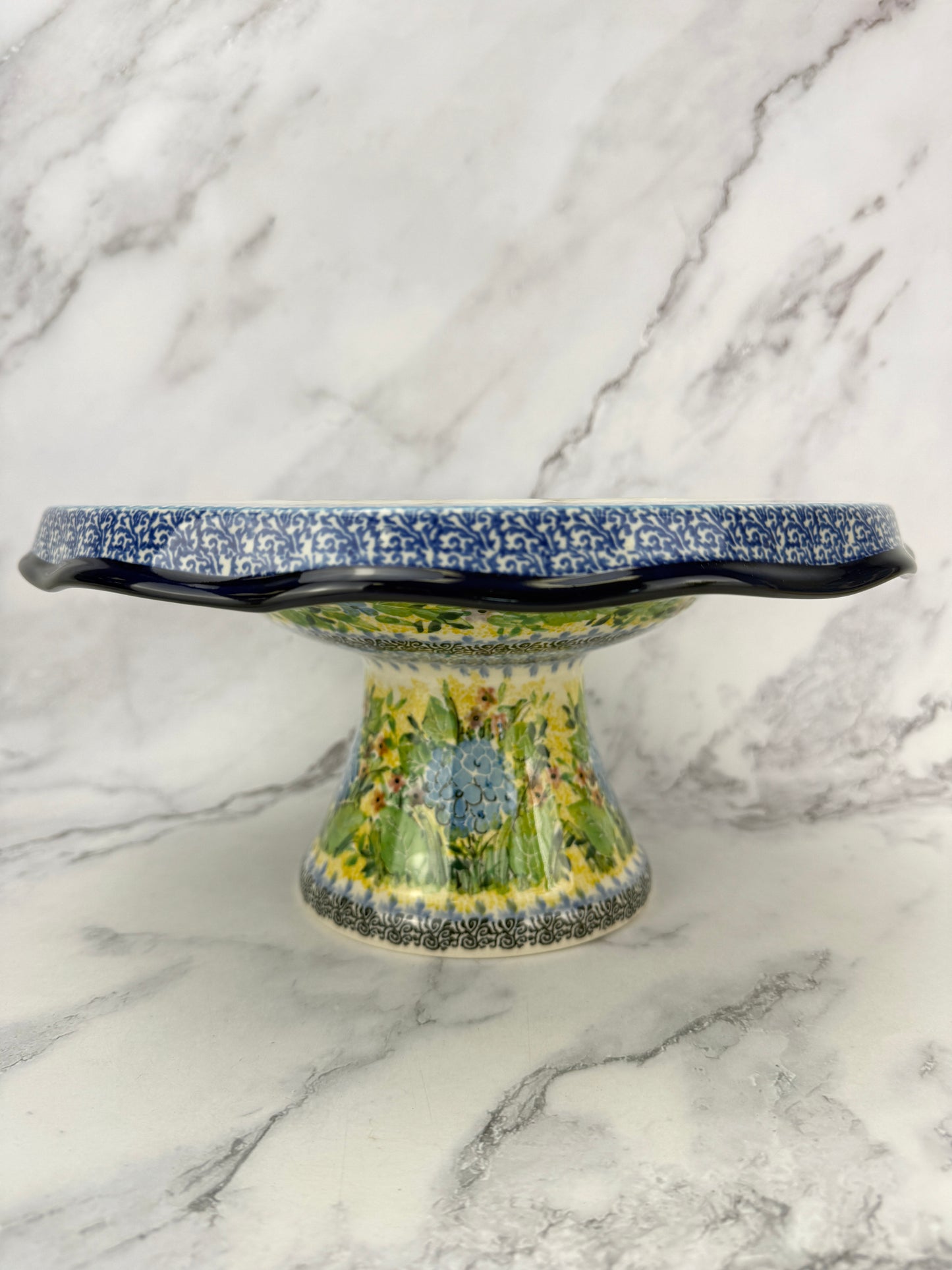 Unikat Pedestal Cake Plate & Server - Shape 148 & 438 - Pattern U5048