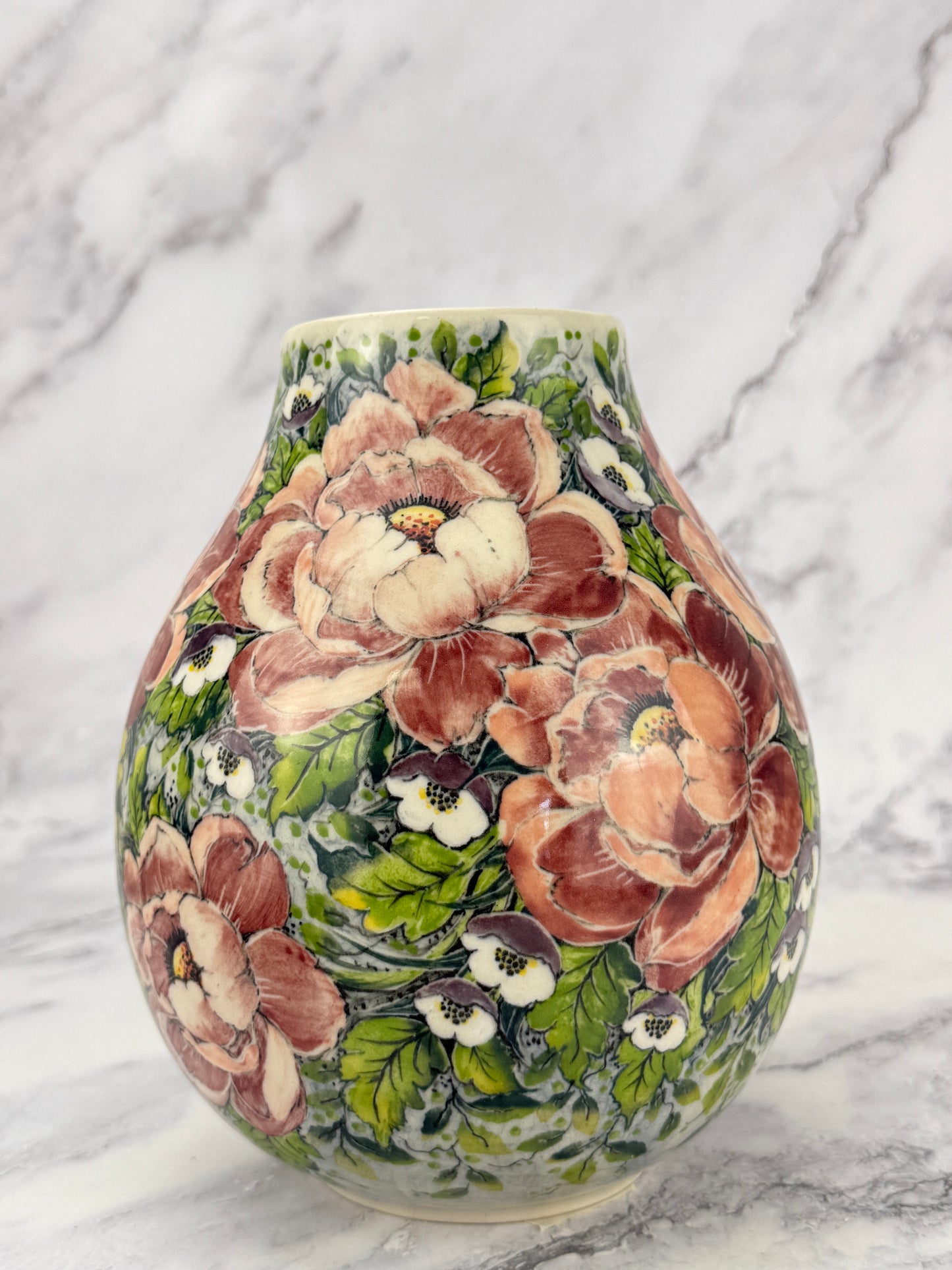 2025 Limited Edition Rounded Vase - Shape F15 - Krystyna Deptuła - L301