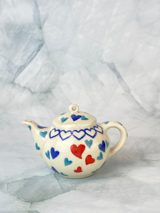 Teapot Ornament - Shape F88 - Pattern 2878
