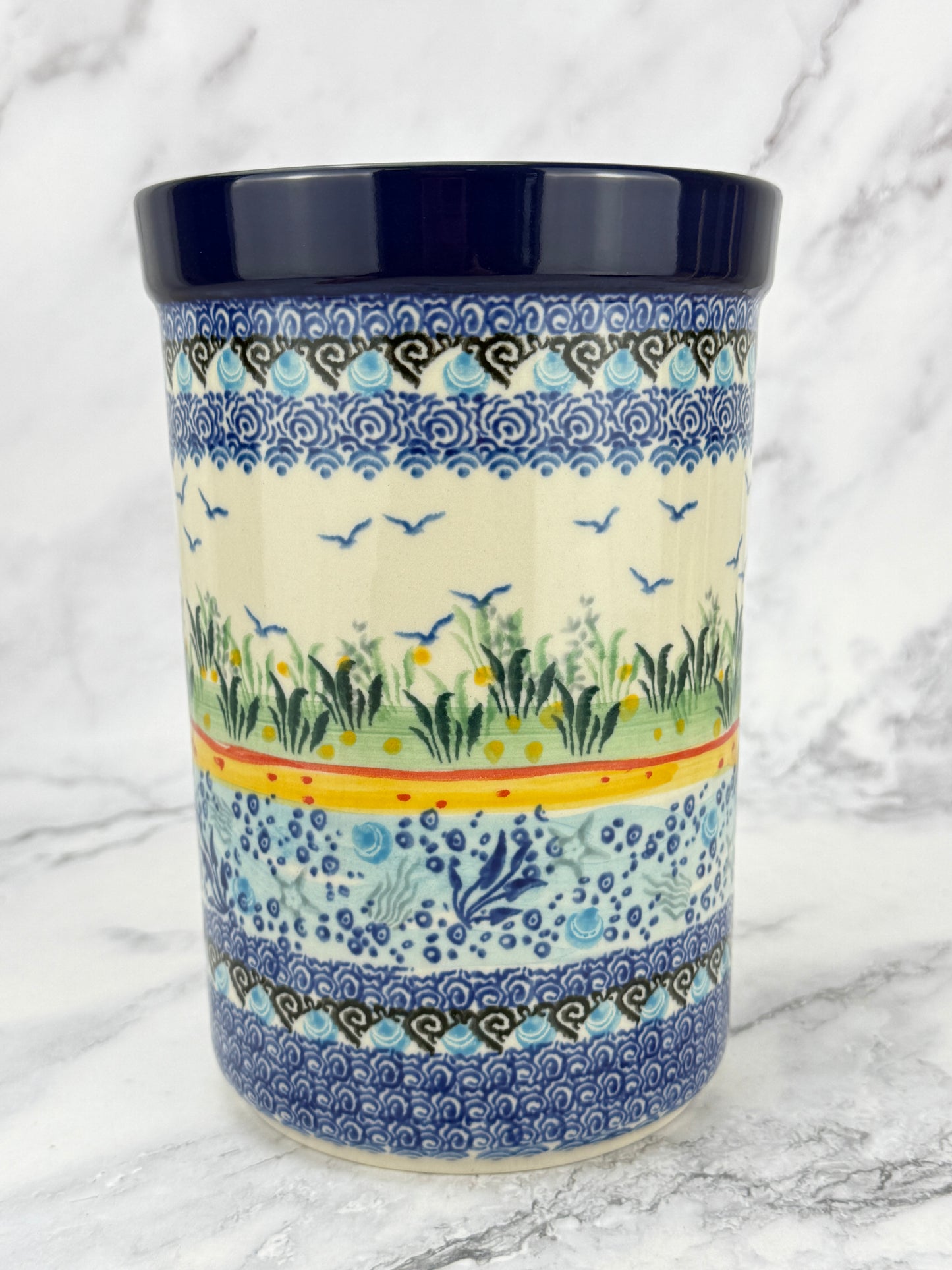 Tall Unikat Utensil Crock - Shape 169 - Pattern U5220