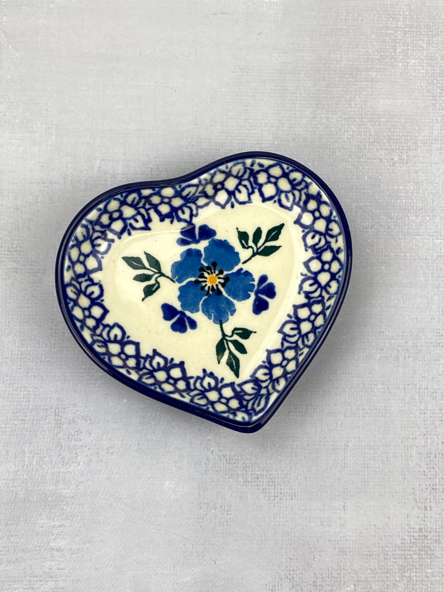 Heart Dish - Shape B64 - Pattern 1382