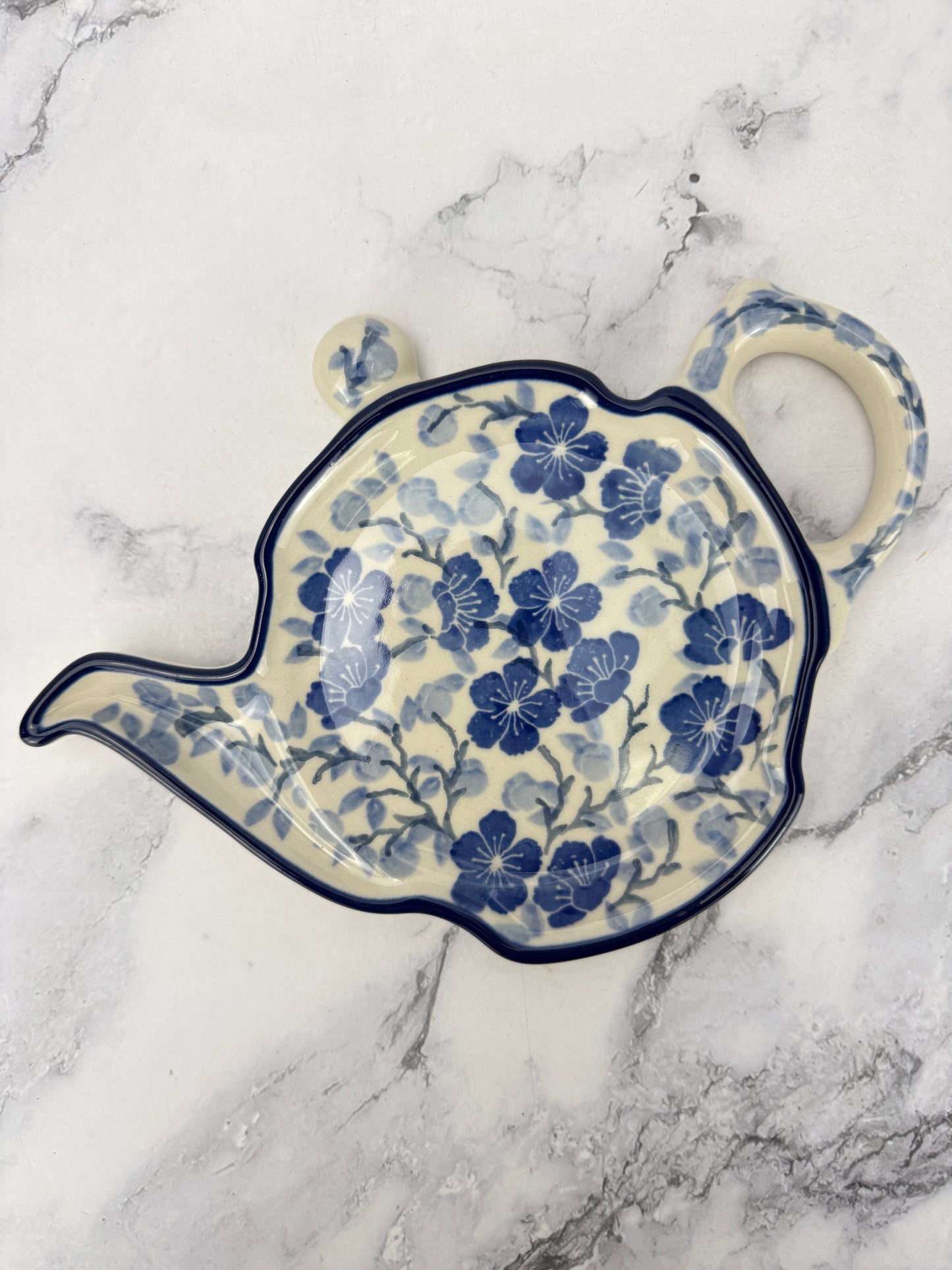 Teapot Plate - Shape H13 - Pattern 3428