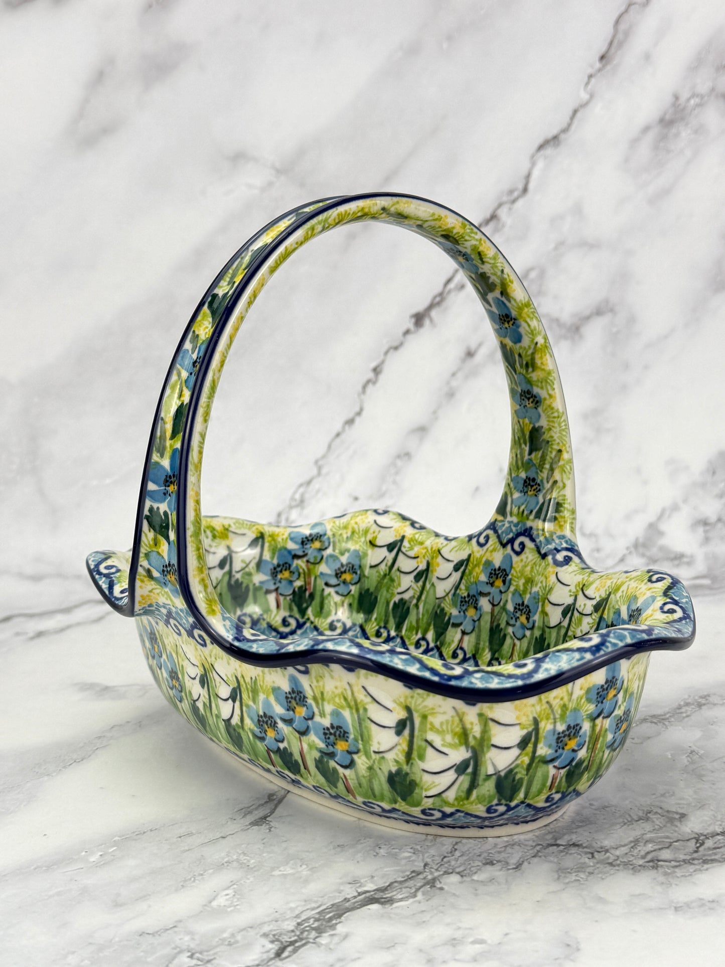 Unikat Basket with Handle - Shape A21 - Pattern U5071