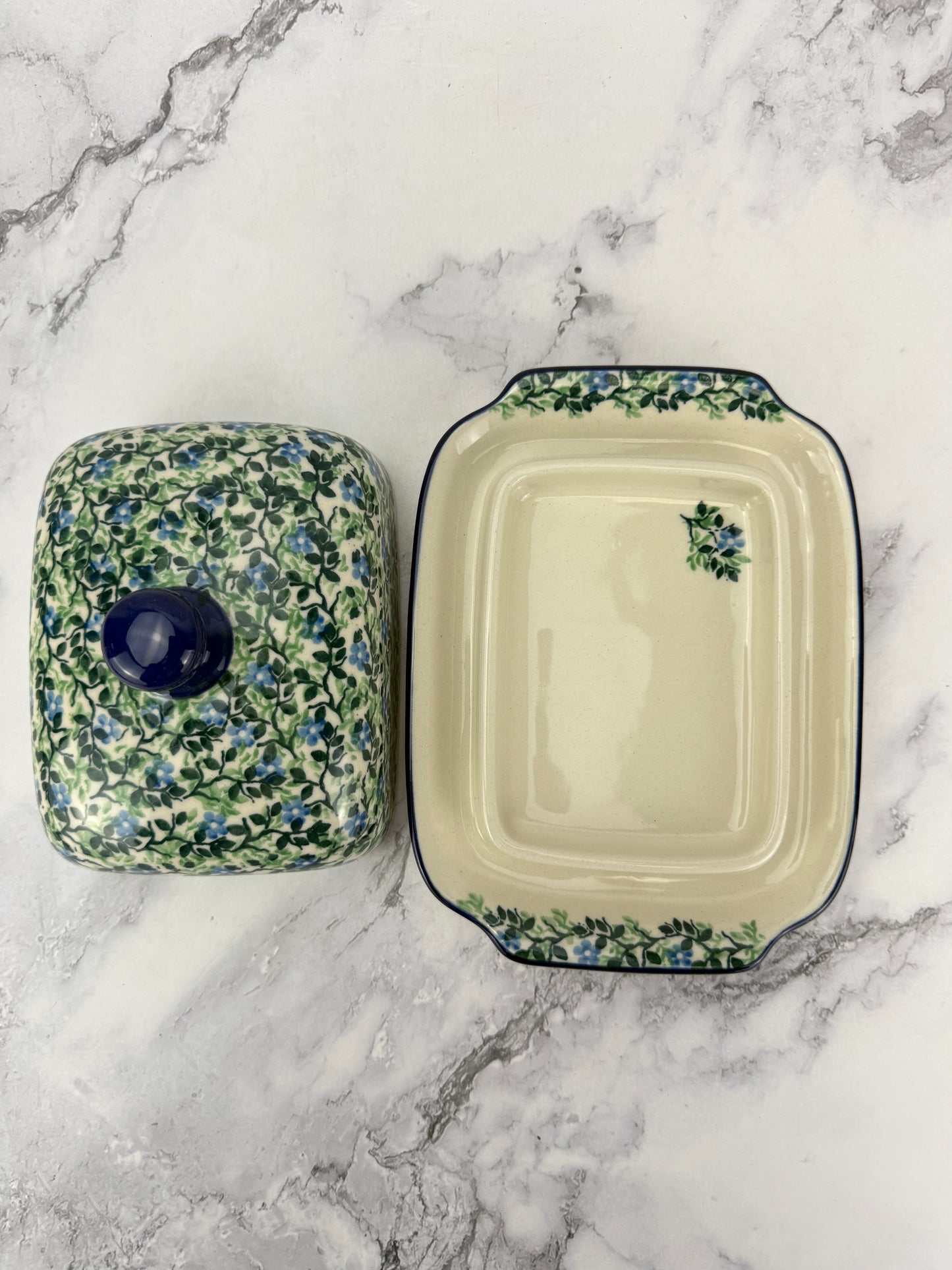 Euro Butter Dish - Shape 295 - Pattern 3249