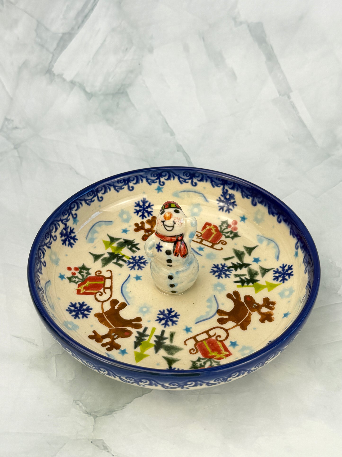 Vena Unikat Holiday Dish - Shape V681 - Reindeer