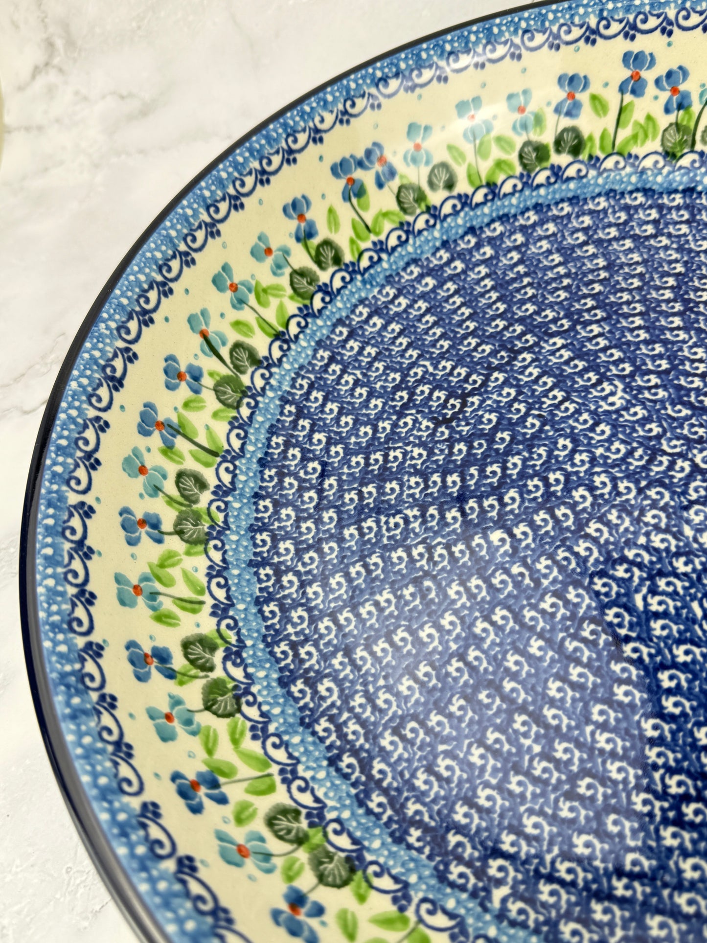 Pasta Server / Wide Shallow Bowl - Shape 115 - Pattern 2668