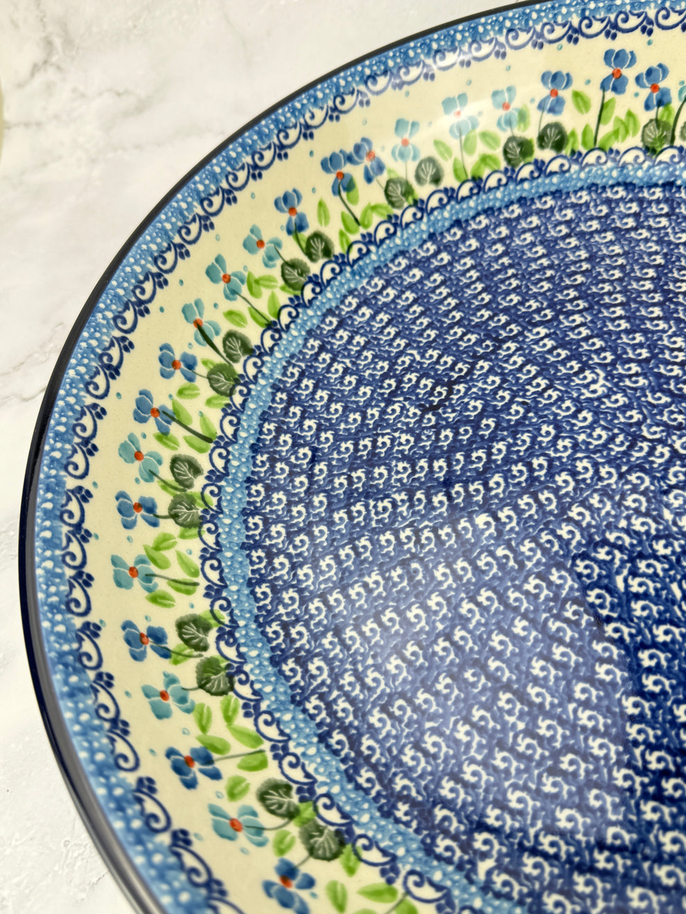 Pasta Server / Wide Shallow Bowl - Shape 115 - Pattern 2668 – Polish ...