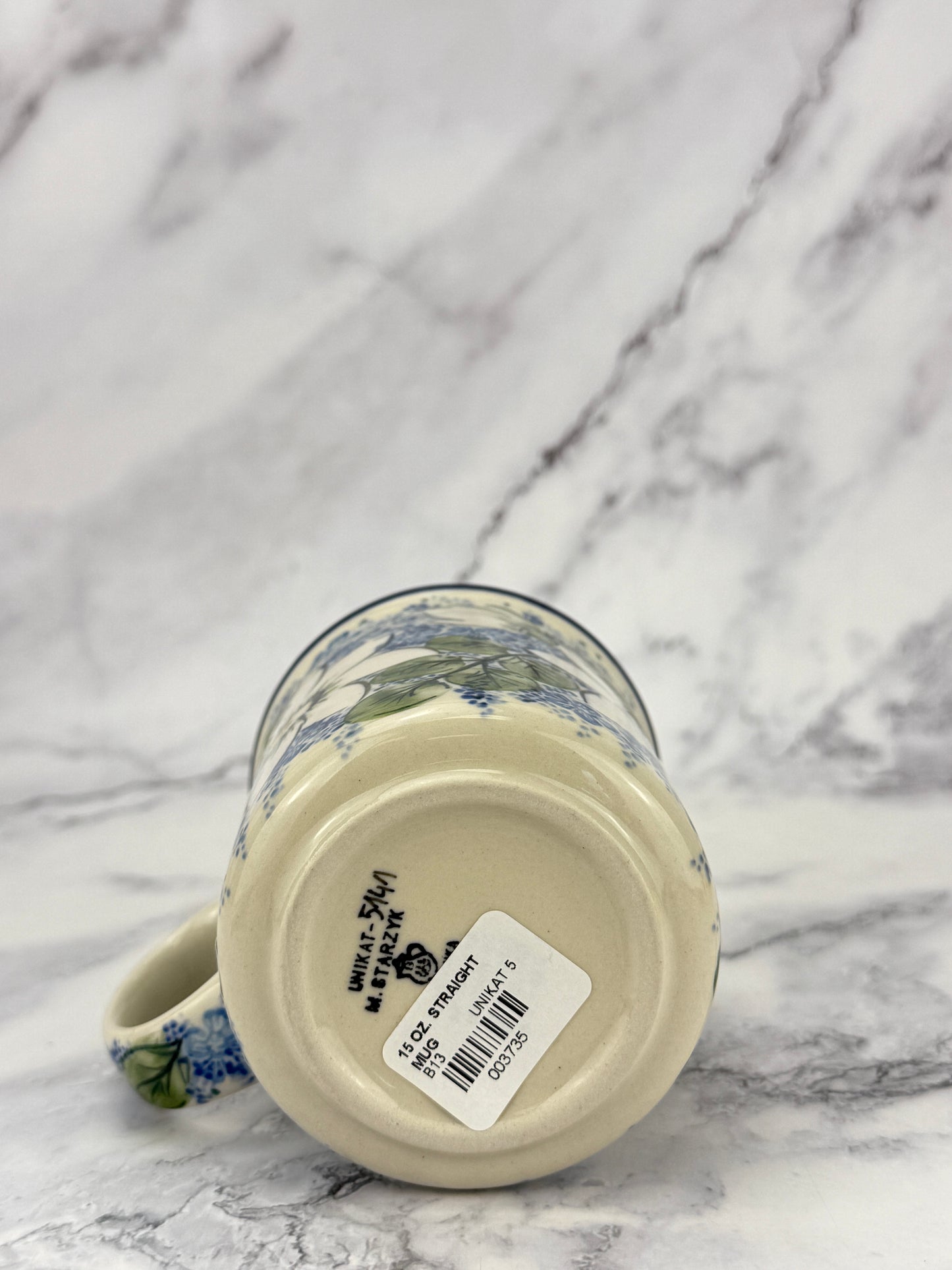 15oz Unikat Straight Mug - Shape B13 - Pattern U5141