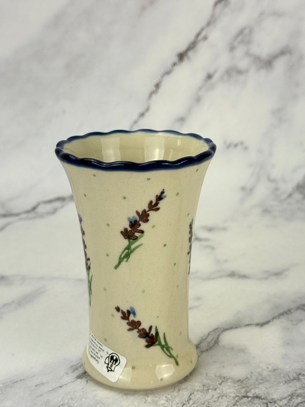 Ruffled Bud Vase - Shape 127 - Pattern 3308