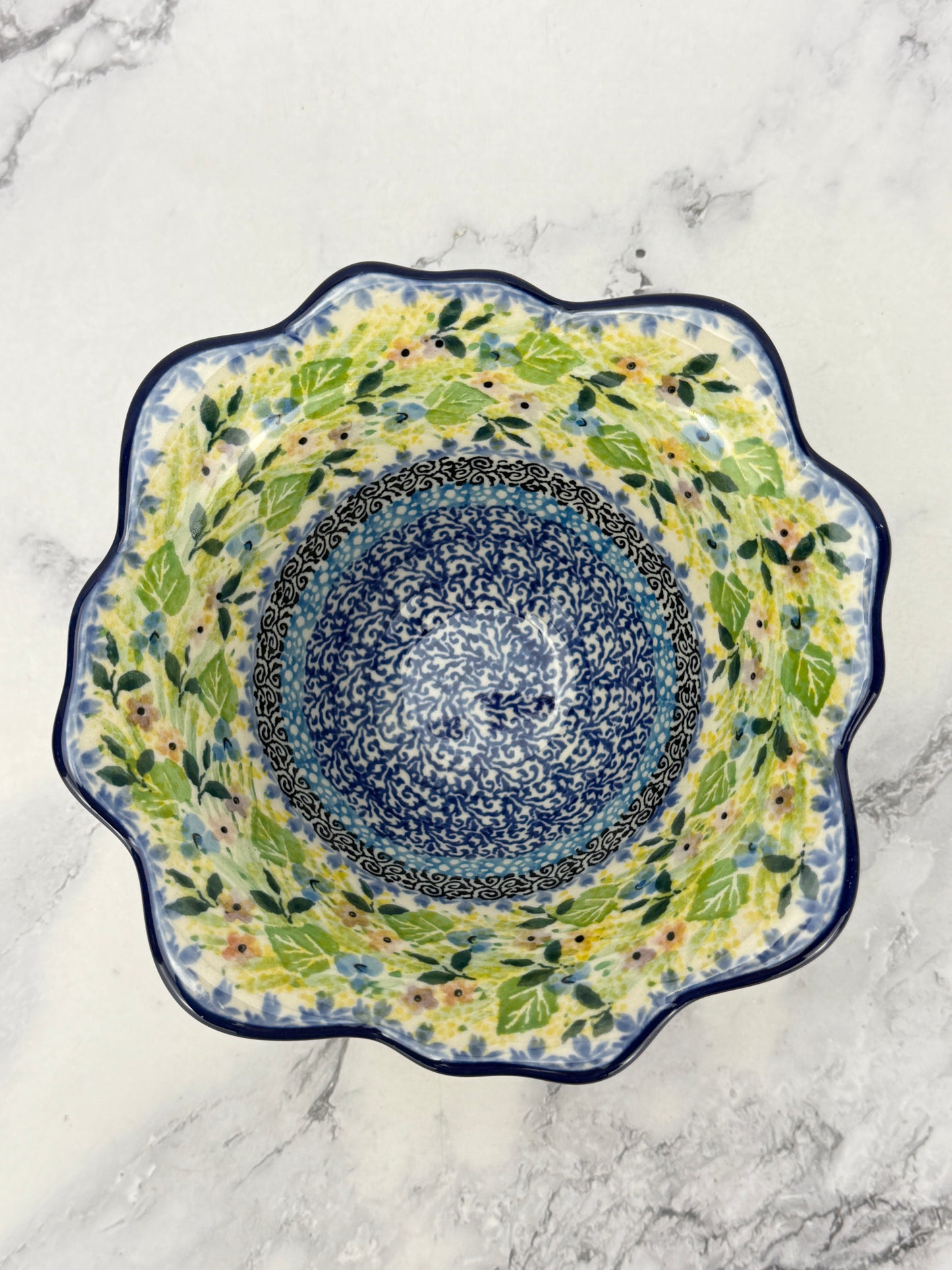 Small Flared Unikat Bowl - Shape A80 - Pattern U5048