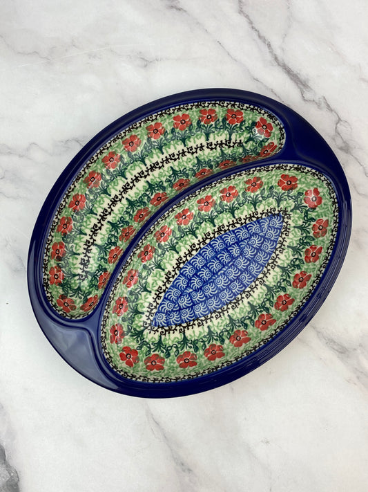 Sausage Plate - Shape 497 - Pattern 1916