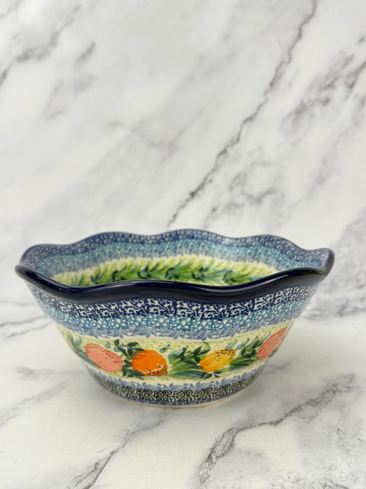 Small Wavy Unikat Bowl - Shape 691 - Pattern U5314
