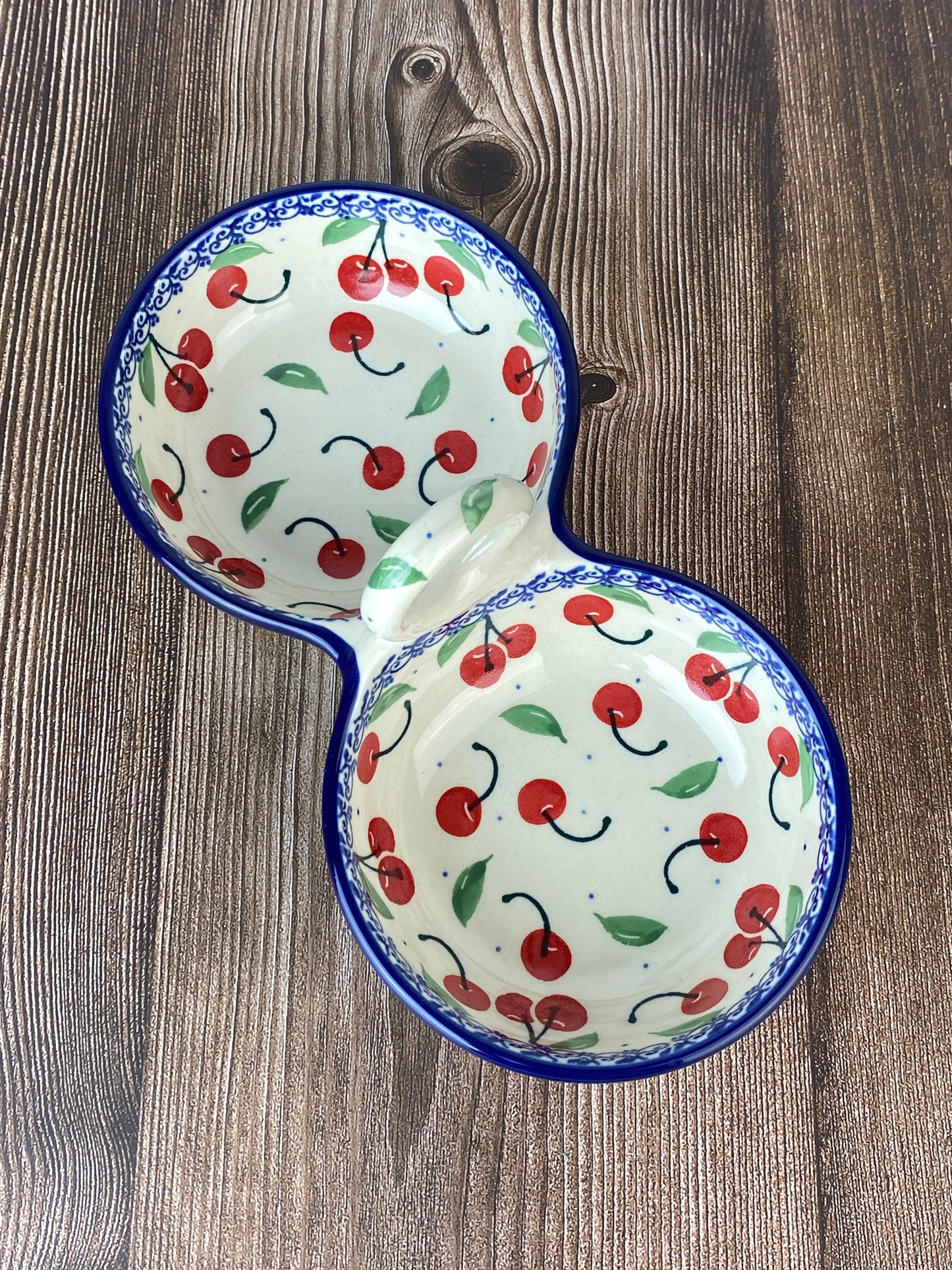 Two Part Divided Dish - Shape 942 - Pattern 2715