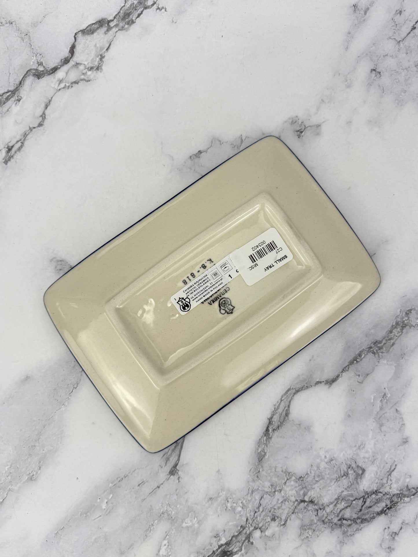 Small Tray - Shape C27 - Pattern 2251