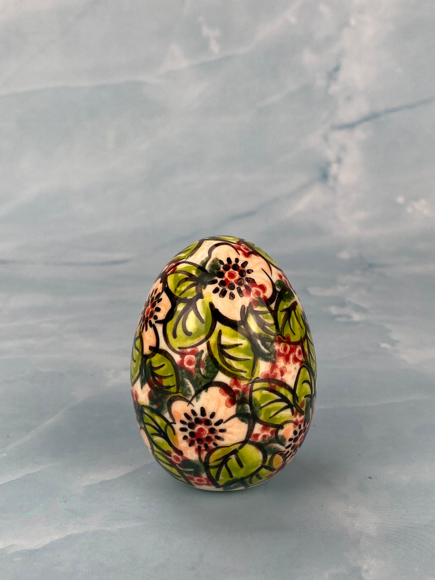 Vena Large Ceramic Easter Egg - Shape V037 - Pattern A553