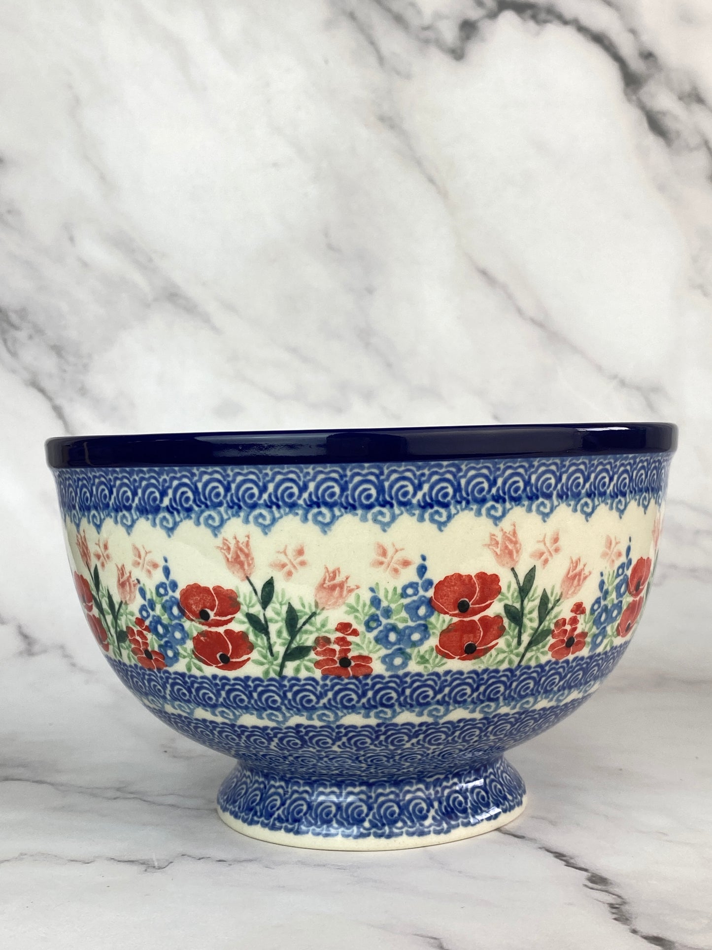 Pedestal Serving Bowl - Shape A15 - Pattern 3220