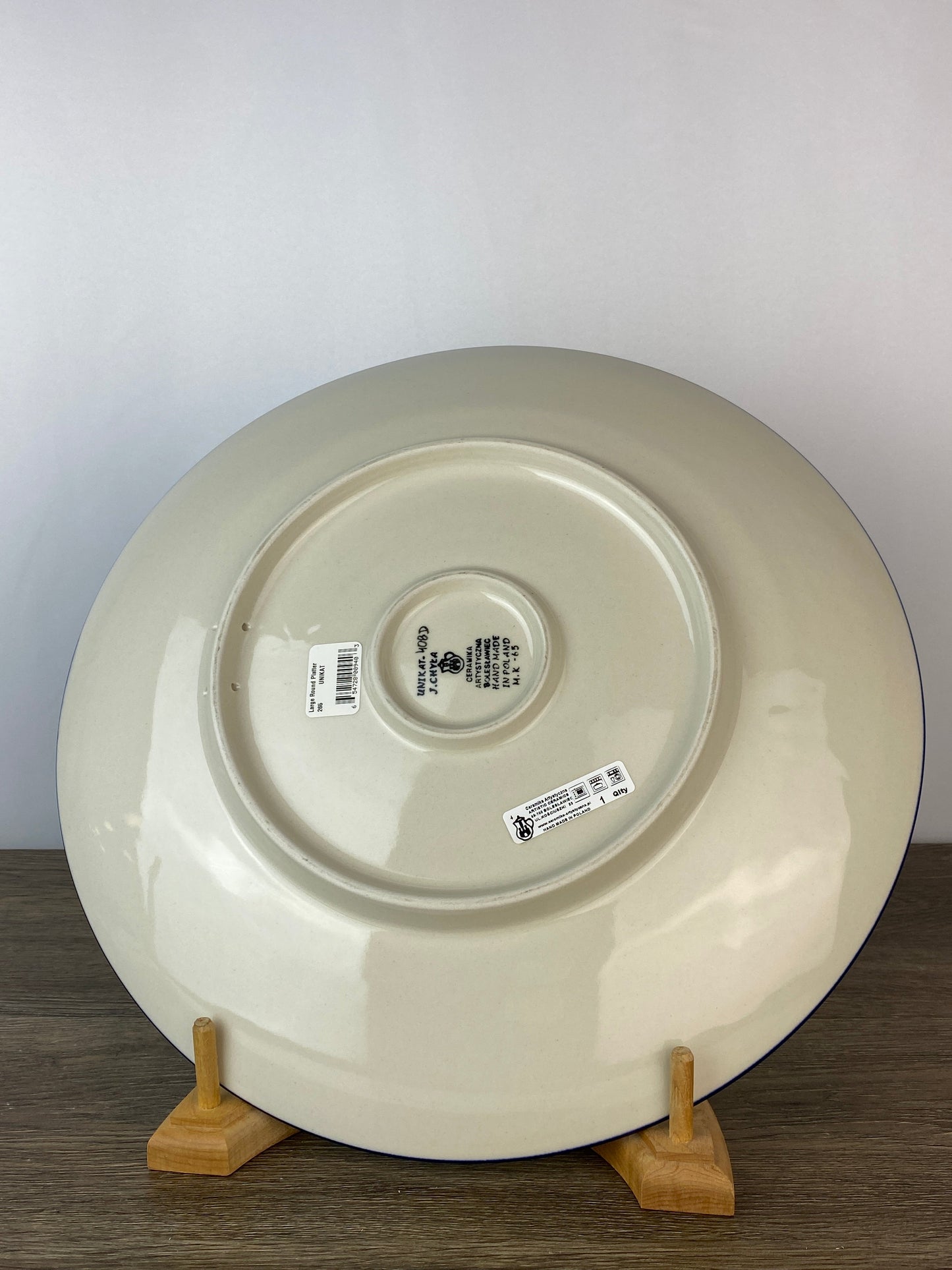 14" Round Unikat Platter - Shape 265 - Pattern U408D
