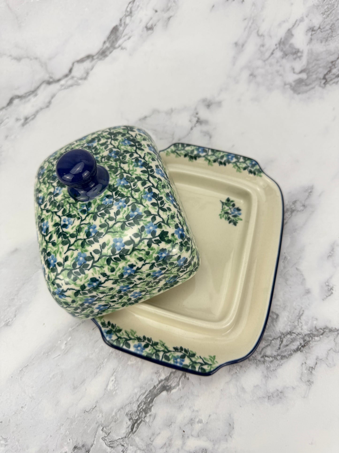 Euro Butter Dish - Shape 295 - Pattern 3249
