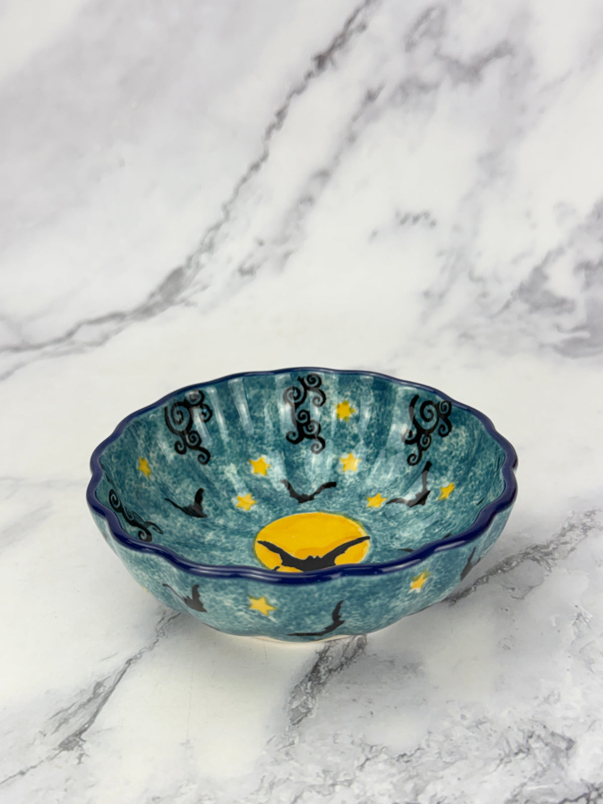 4.5" Unikat Scalloped Bowl - Shape 23 - Pattern U5264