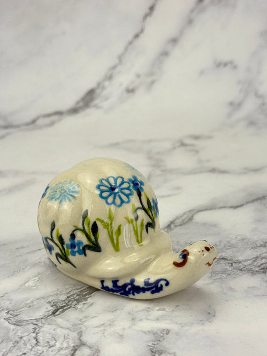 Snail Figurine - Shape V415 - Pattern Royal Garden