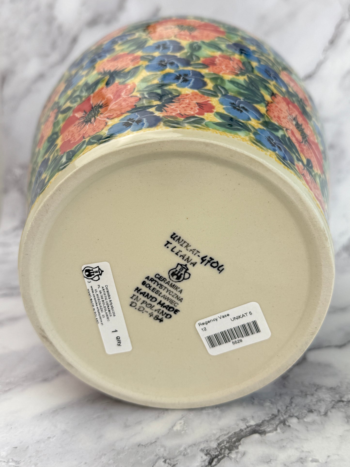 XL Unikat Vase - Shape 12 - Pattern U4704