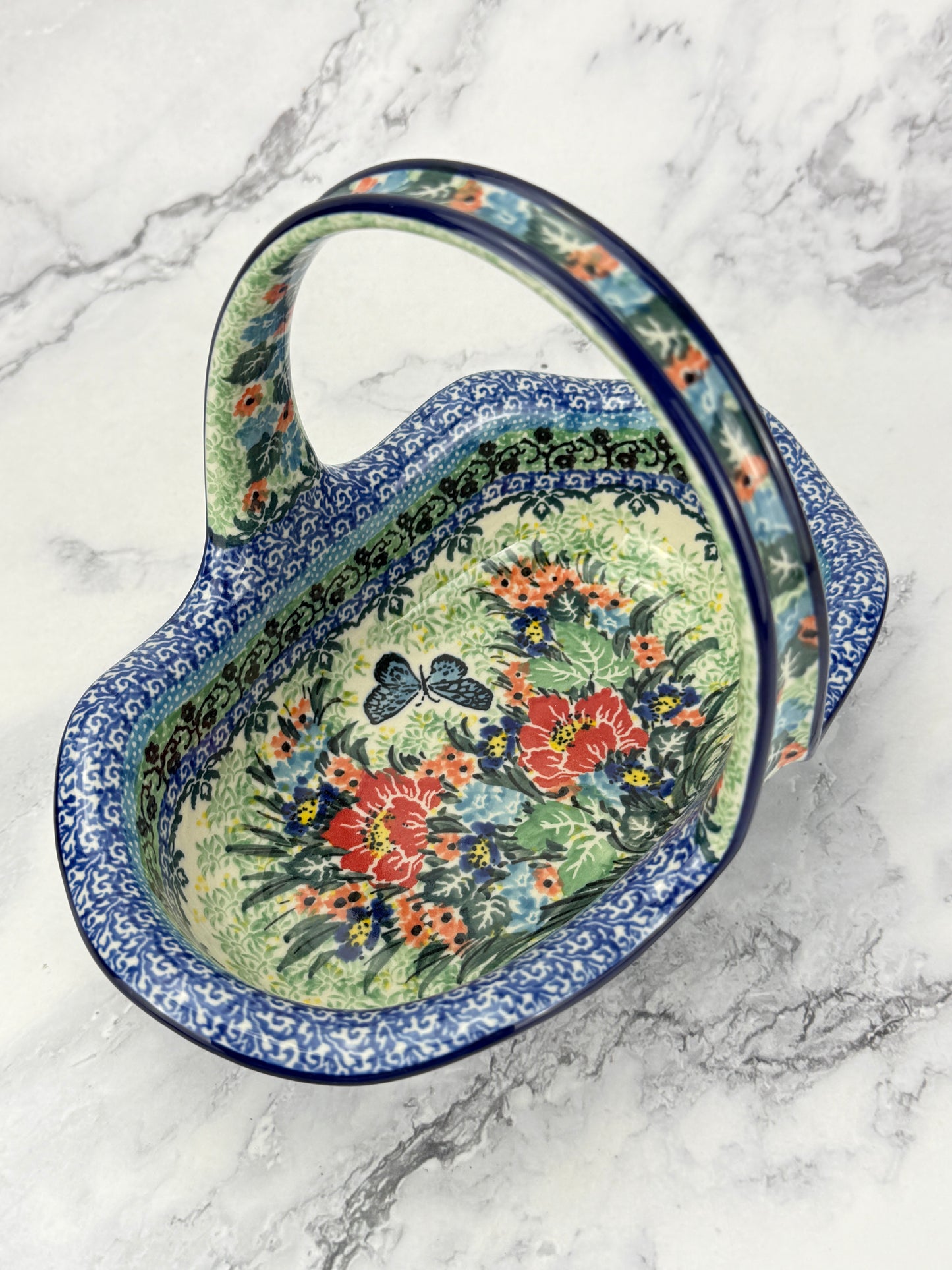 Unikat Basket with Handle - Shape A21 - Pattern U4553