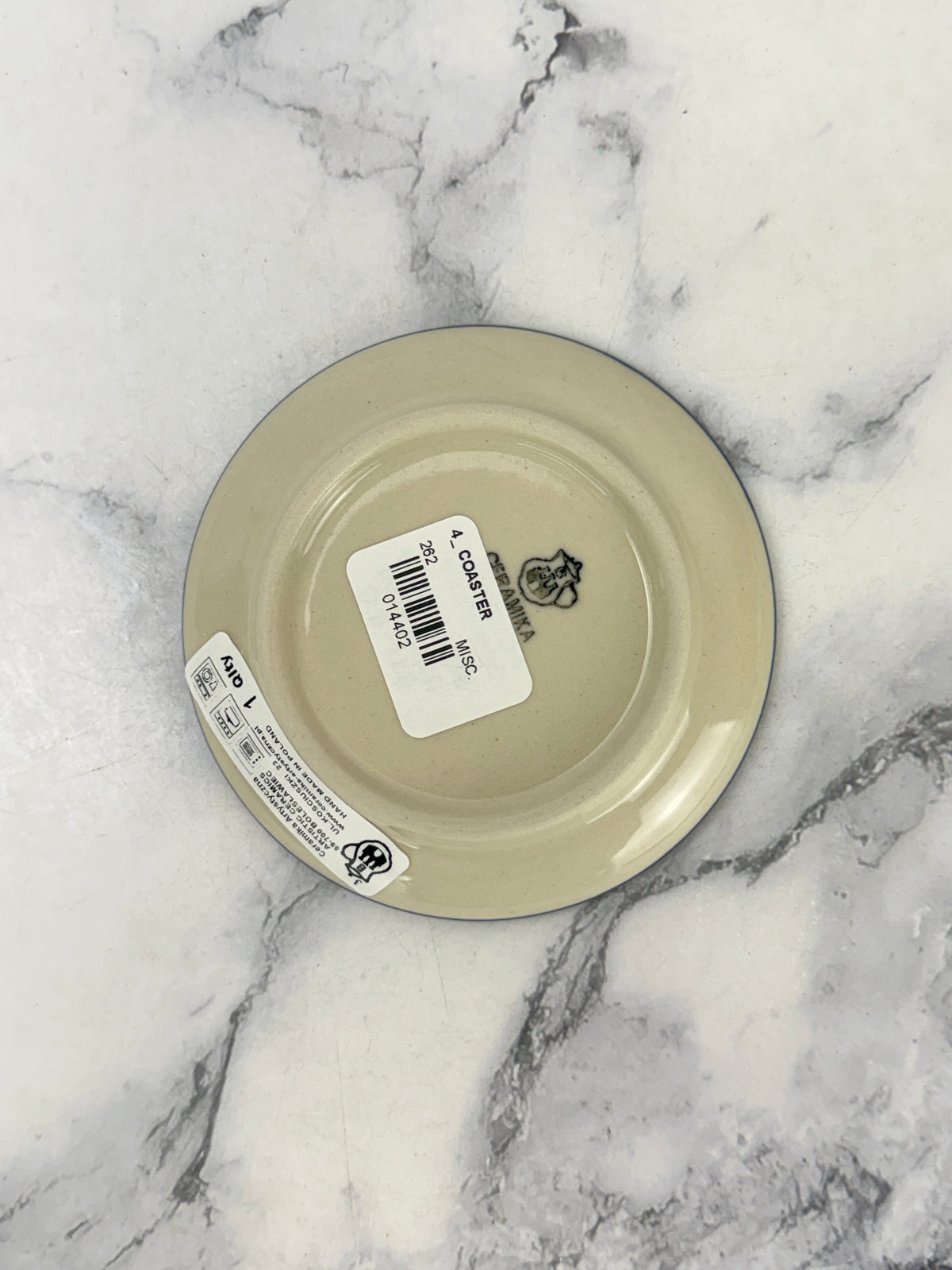 4” Coaster - Shape 262 - Pattern 2153