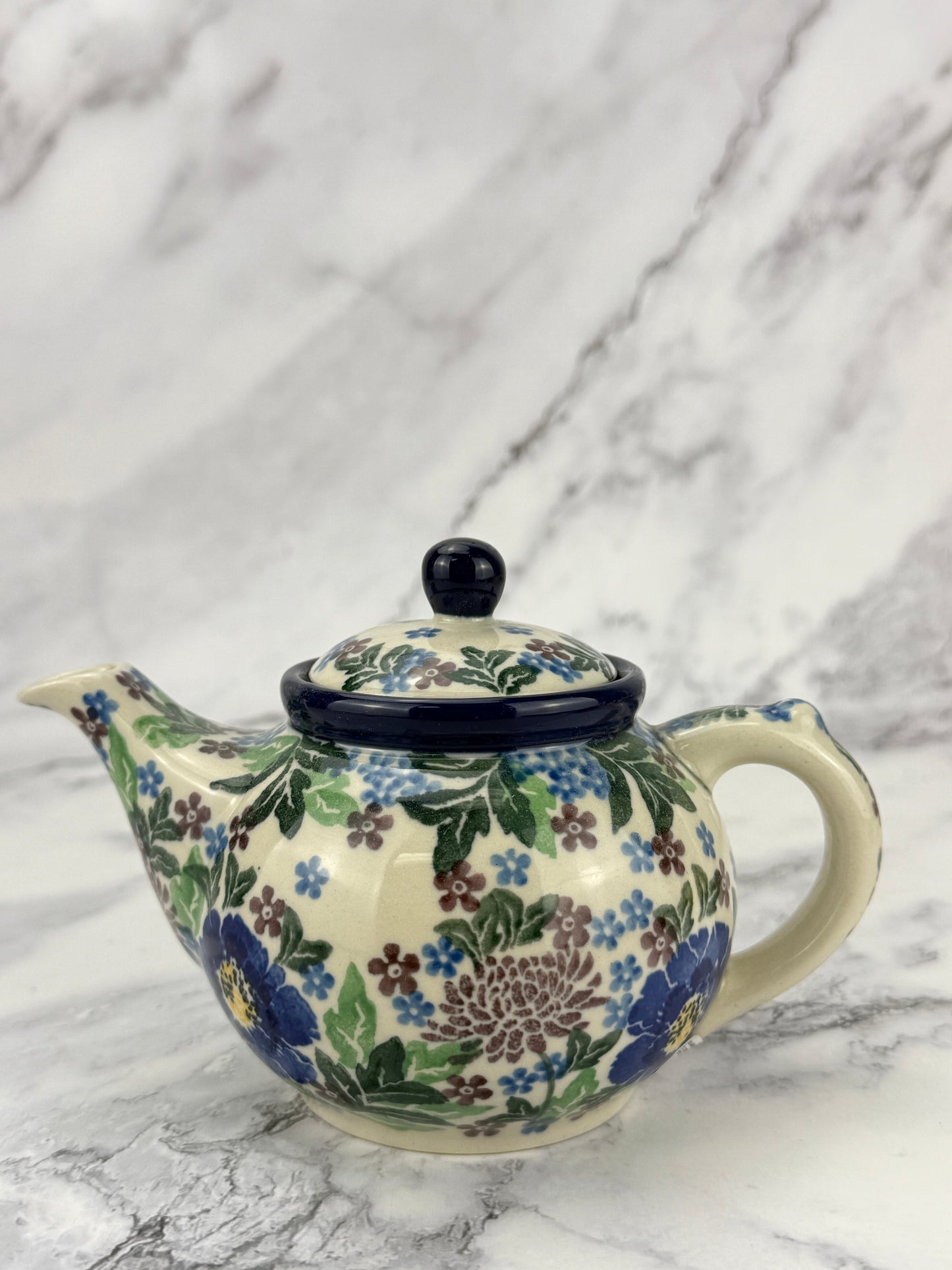 SALE One Cup Unikat Teapot - Shape 120 - Pattern U5135