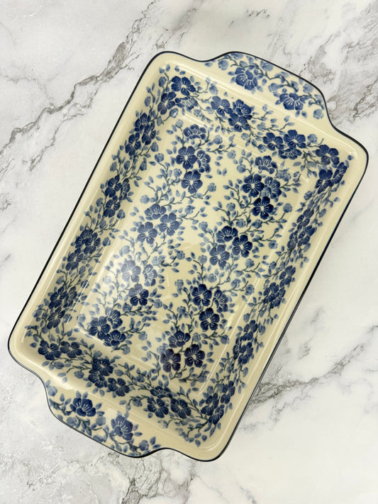 Rectangular Baker With Handles - Shape A59 - Pattern 3428