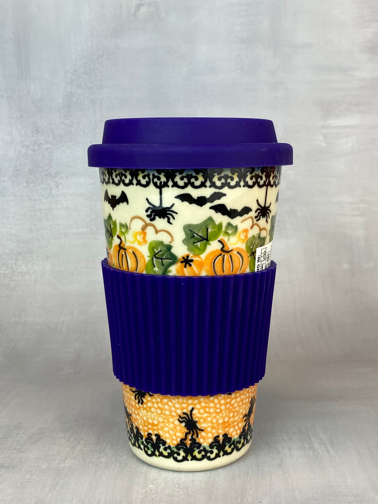 14oz Unikat Travel Mug - Shape V559 - Pumpkin Patch