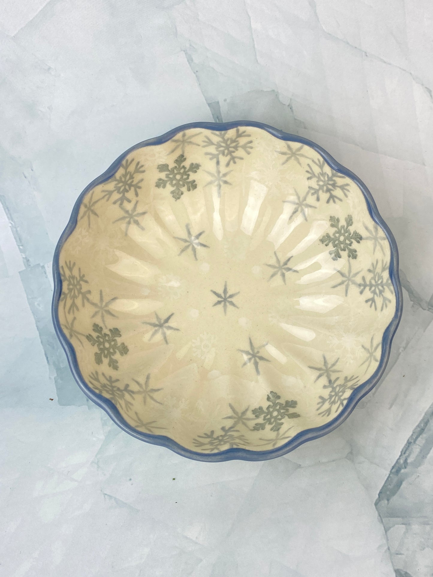 4.5" Scalloped Bowl - Shape 23 - Pattern 2712