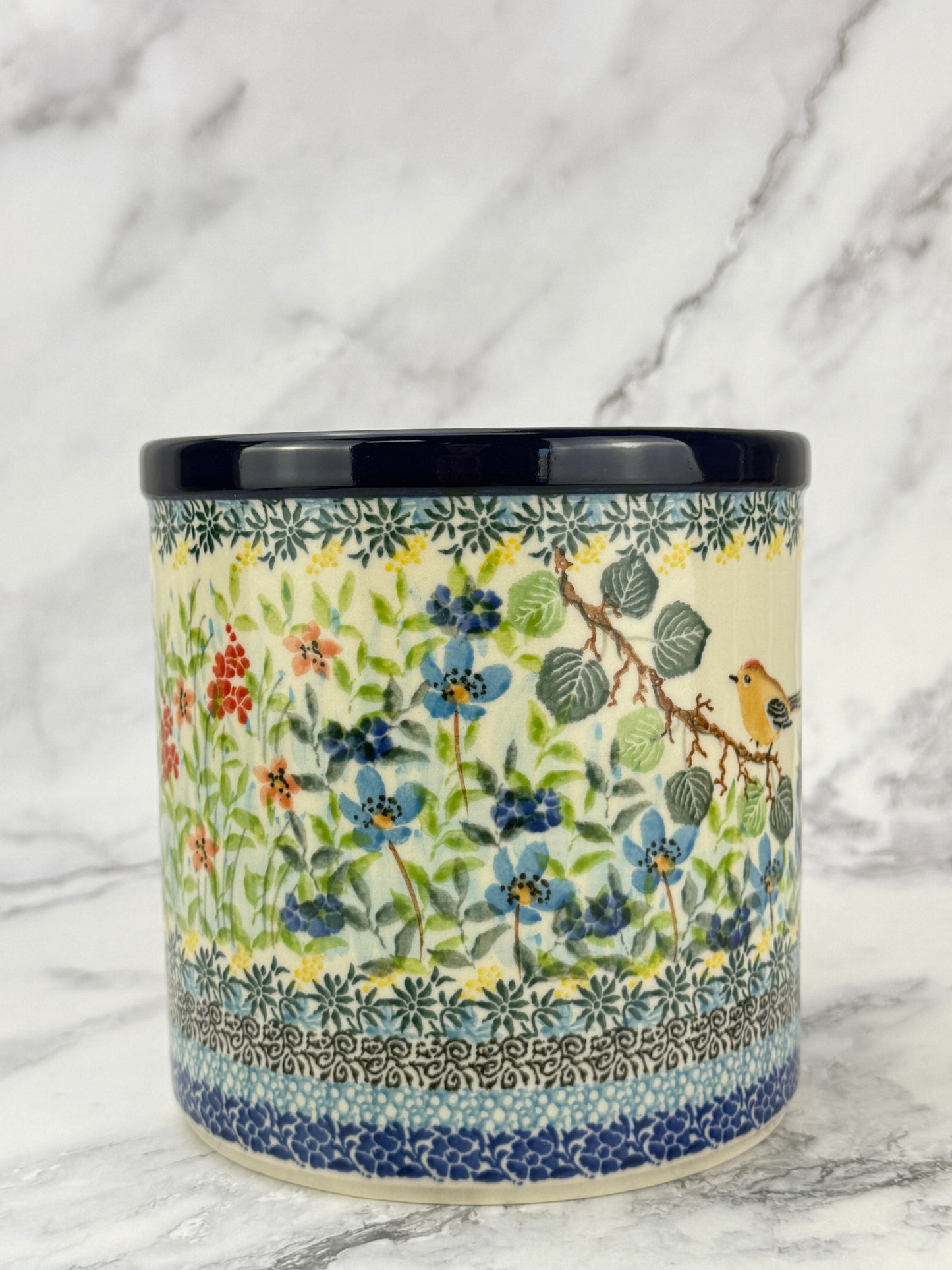 Unikat Utensil Crock - Shape 03 - Pattern U5098