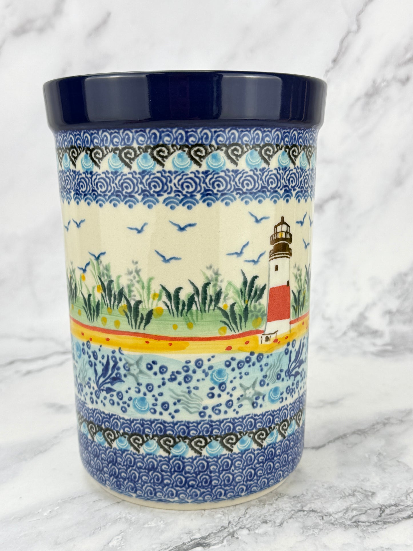 Tall Unikat Utensil Crock - Shape 169 - Pattern U5220