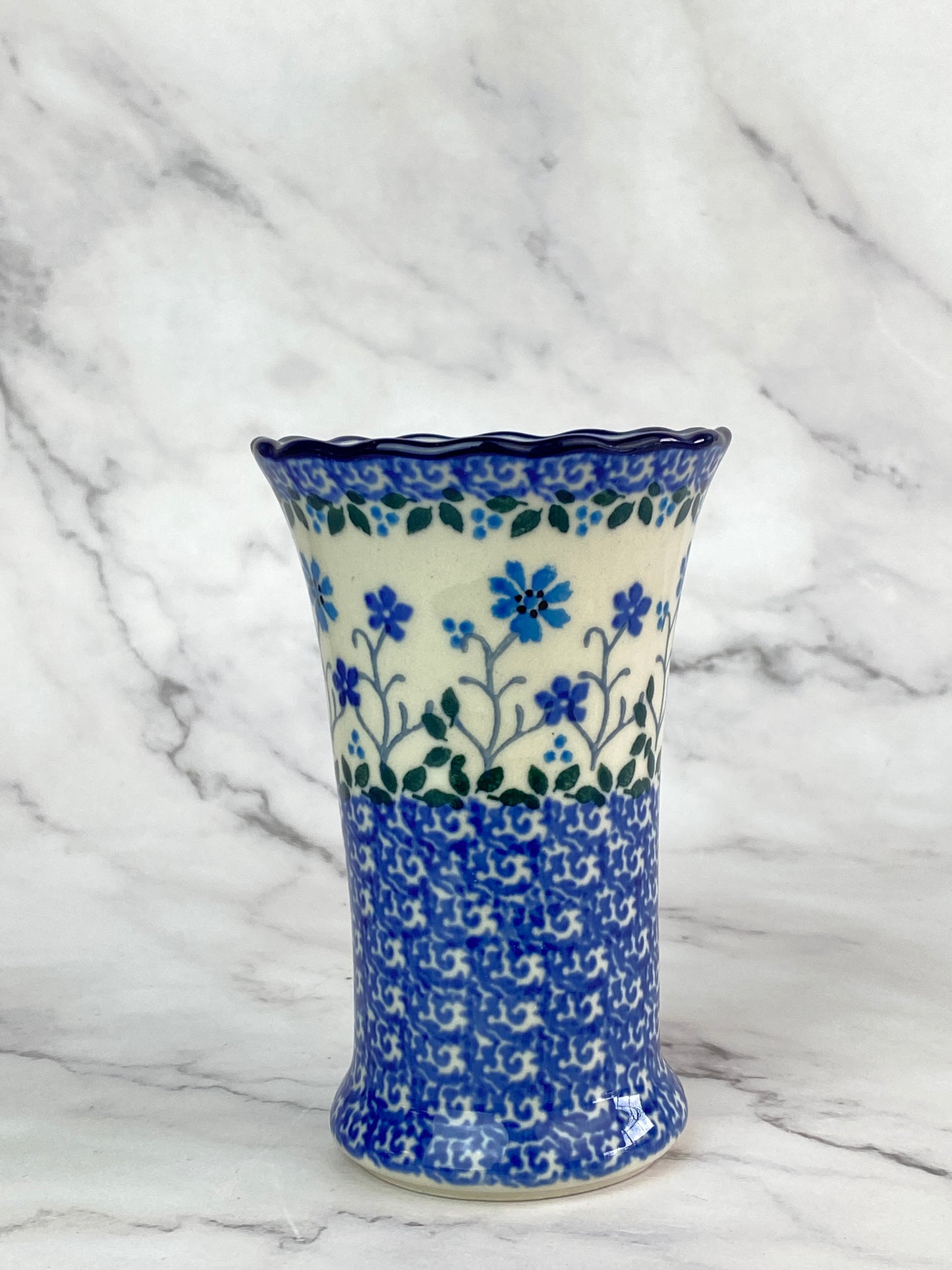 Ruffled Bud Vase - Shape 127 - Pattern 2785