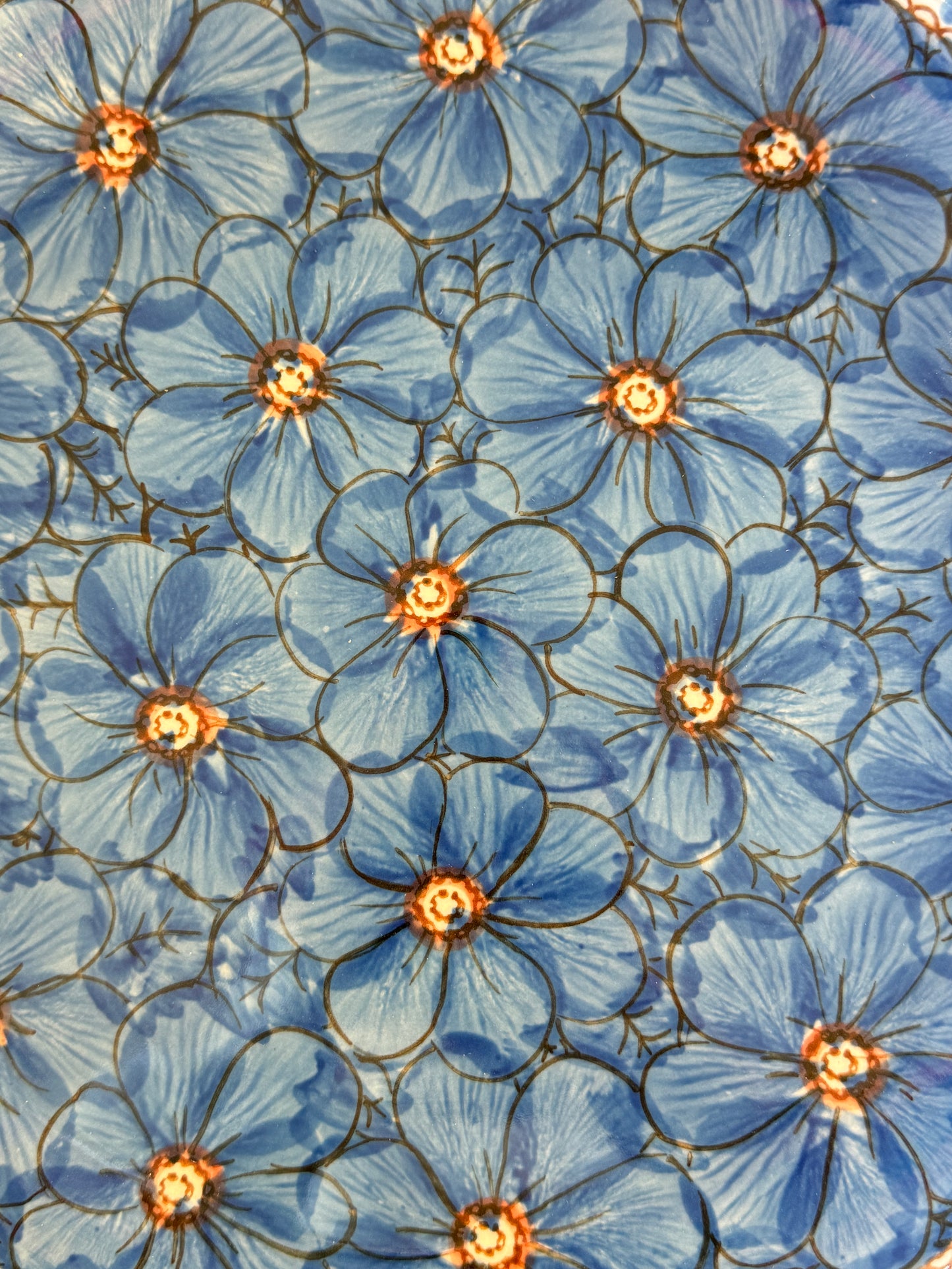 Large Unikat Serving Bowl - Shape 116 - Pattern U408C