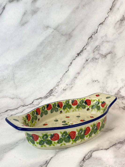 Oval Baker with Handles - Shape A32  - Pattern 2709
