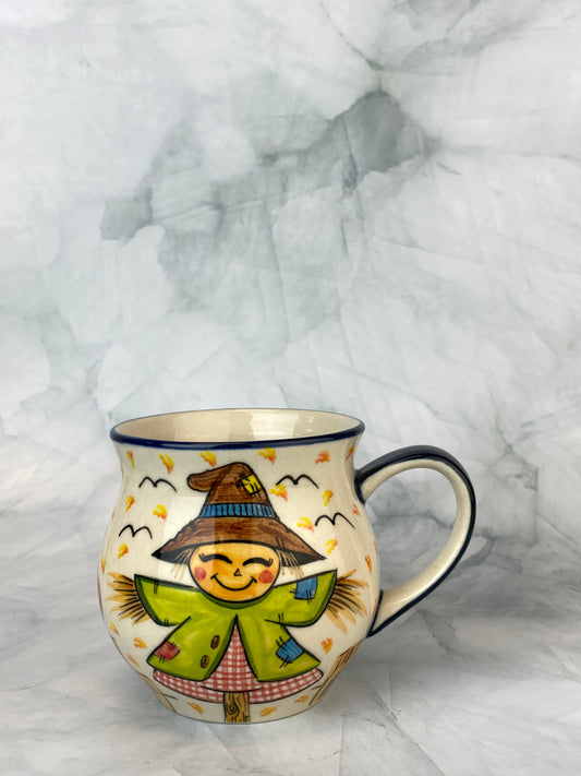 12oz Moja Green Coat Scarecrow Mug