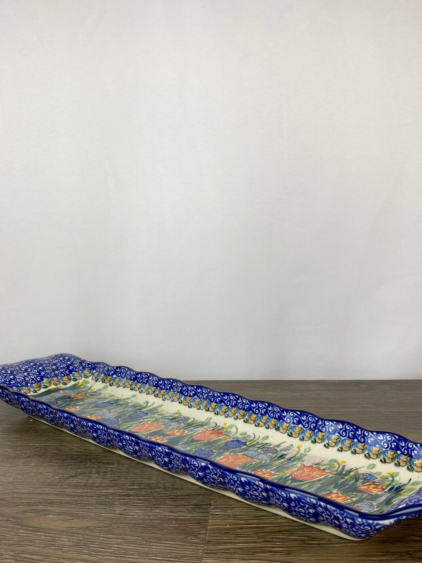 SALE Long Unikat Bread Tray - Shape A44 - Pattern U3651