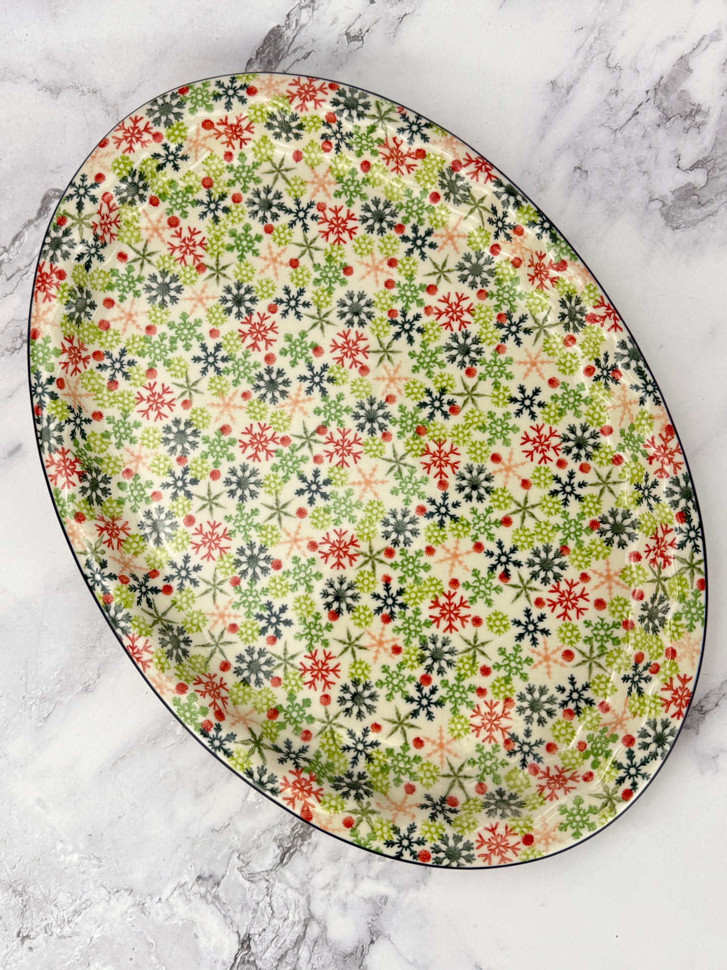 Unikat Oval Platter - Shape 614 - Pattern U5038