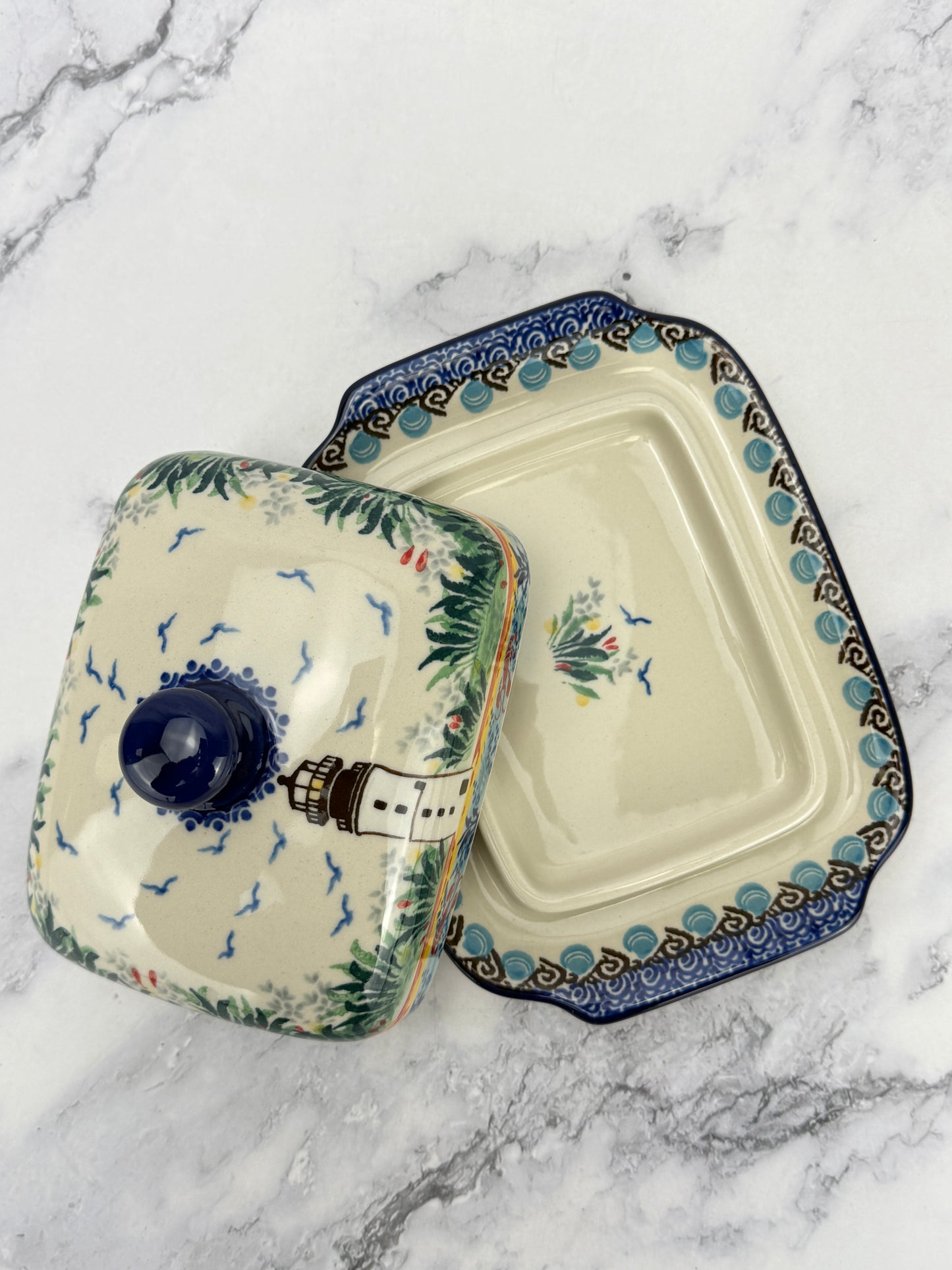 Unikat Euro Butter Dish - Shape 295 - Pattern U5241